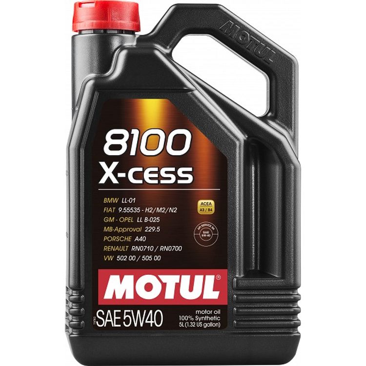 Tootefoto - Motul 8100 X-Cess 5W40 5L