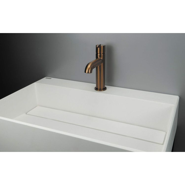 Tootefoto - Granite countertop washbasin with a place for a tap - with a grille