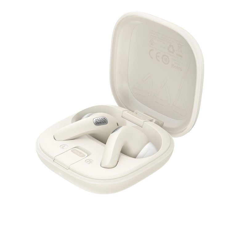 Tootefoto - S uchawki Acefast S uchawki bezprzewodowe Acefast W4 dokana owe TWS z funkcj podstawki na telefon - bia e