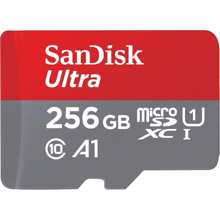 Tootefoto - SanDisk microSDHC Ultra 256GB (UHS-1/Cl.10/100MB/s) + Adapter, Tablet (00215484)