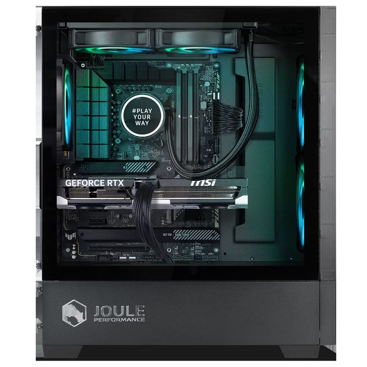 Tootefoto - Joule Performance Gaming PC RTX 5060 Ti 8GB Ryzen 5 9600X 32GB DDR5 2TB NVMe