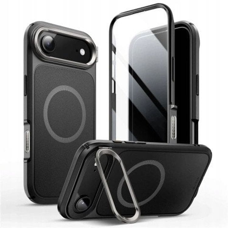 Tootefoto - Supcase iblsn ares flip mag magsafe iPhone 17 Air Black