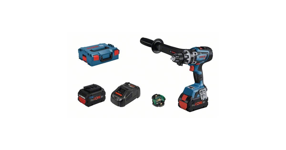 Bosch 18V cordless drill / driver GSR 18V150 C 2x 8.0 Ah LBoxx