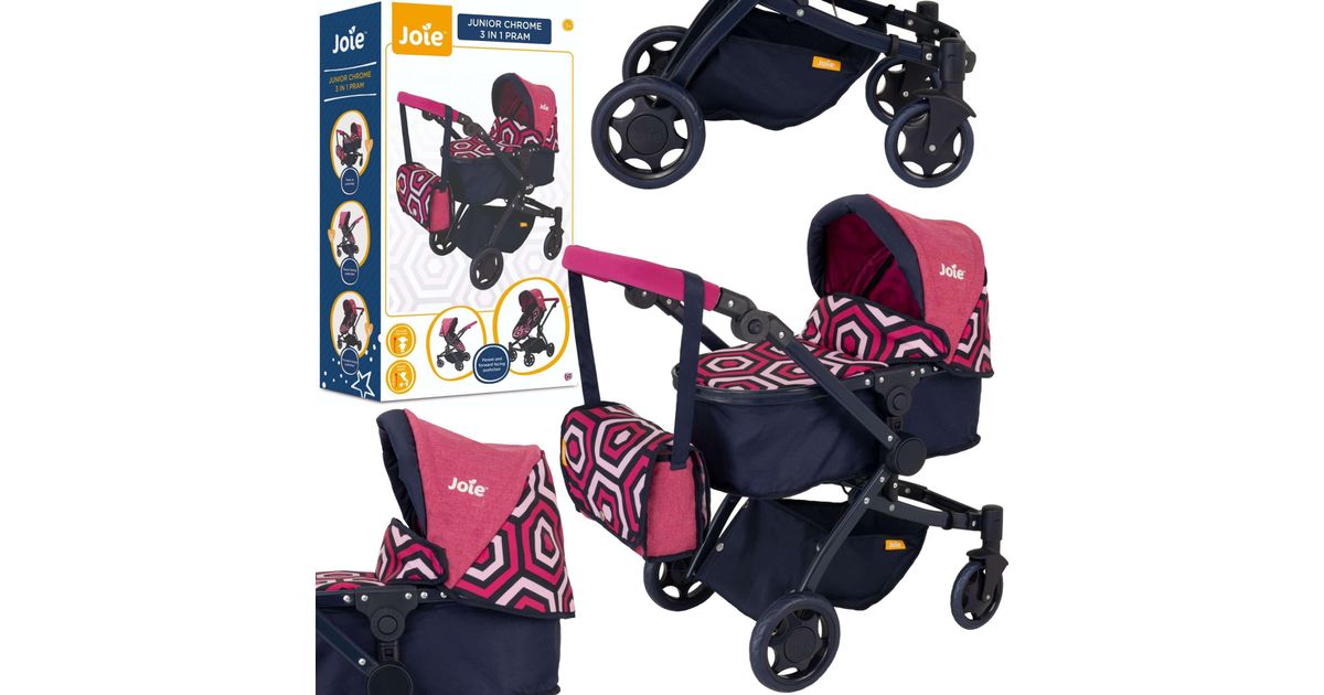 Joie 3 in 1 dolls clearance pram