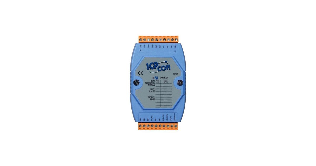 Moxa 8-CHANNEL ISO. AC VOLTAGE DIG. I-7058, 8-CHANNEL ISO. AC VOLT - MT ...