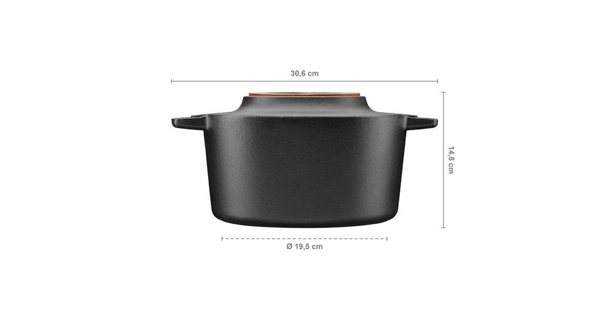 Norden Cast Iron Pot, 4L