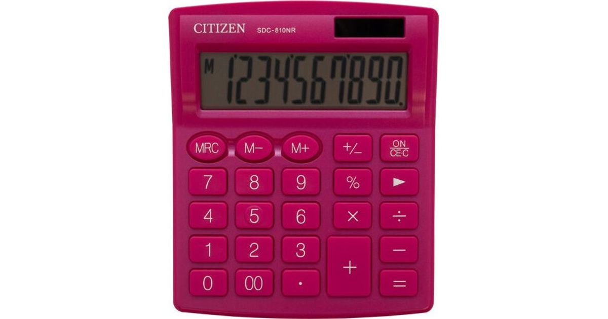 Citizen Original 10 Digit Desktop Calculator SDC-810NR SDC-810BN | Lazada