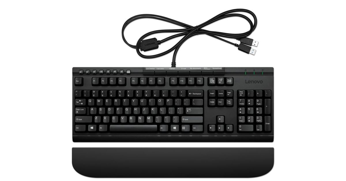 Lenovo Keyboard, Keyboard layout 3zone layout with dedicated numeric