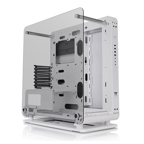 Thermaltake Core P6 Tempered Glass Snow Mid Tower Midi Tower White ...