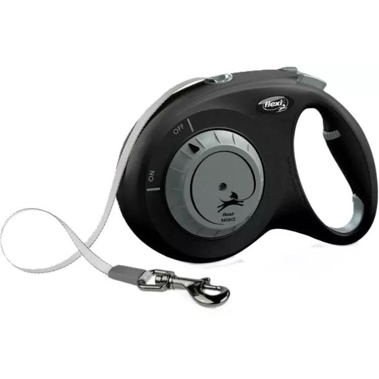 Tootefoto - Flexi Automaatne koerarihm, must, 7m/25kg