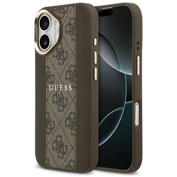 Tootefoto - Arvage 4G triibu magsafe mbris iPhone 17 Browni jaoks