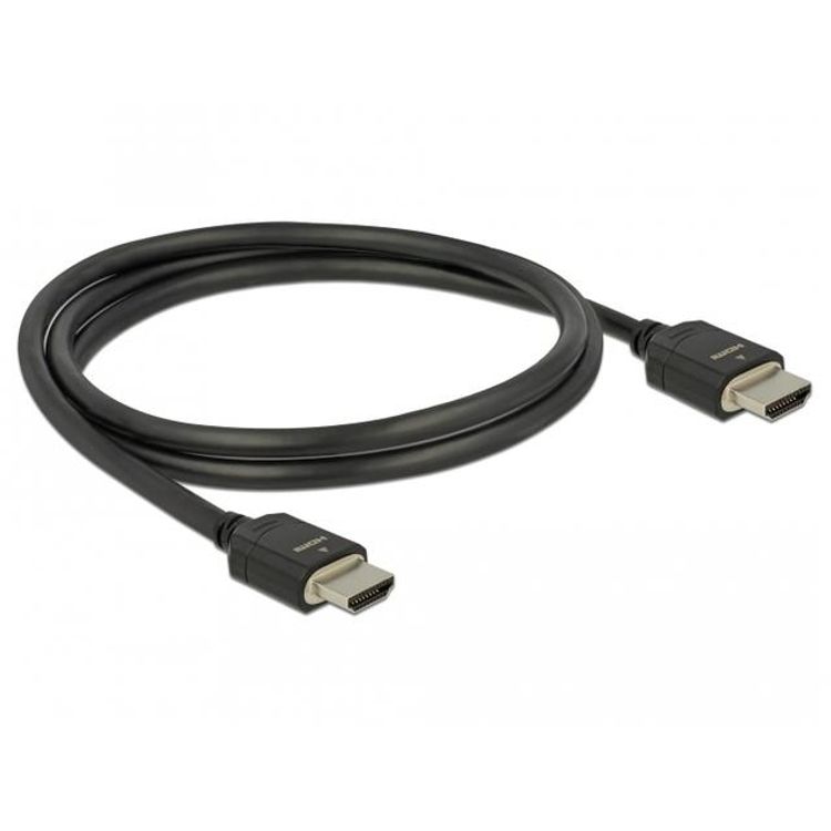 Tootefoto - DeLOCK 85293 HDMI-kaabel 1 m HDMI t p A (Standard) Must