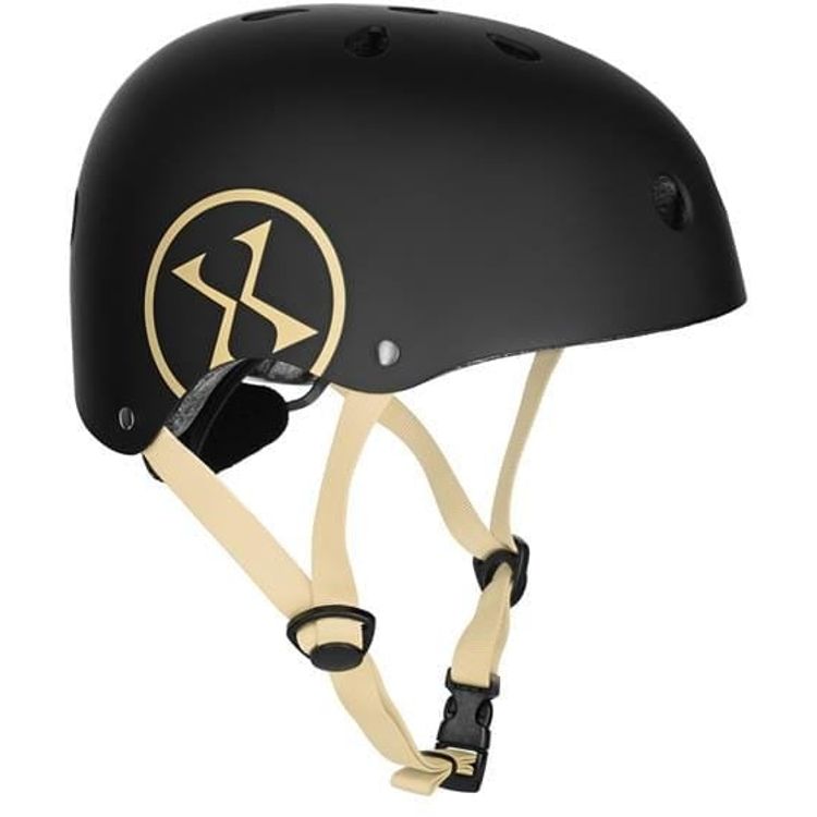 Tootefoto - Nils Extreme Helmet MTW001-1 must ja bee suurus L (58-61cm)