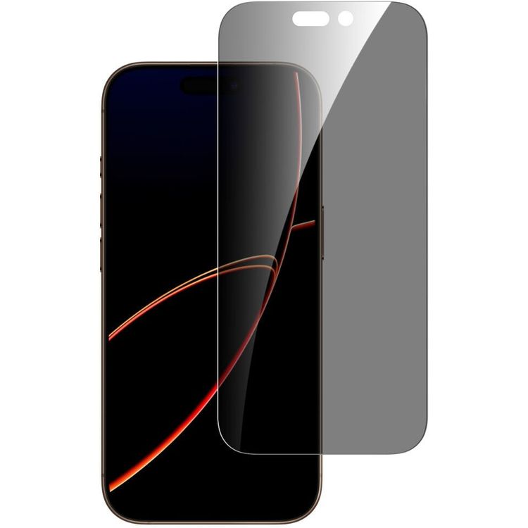 Tootefoto - 4SMARTS teine klaasi privaatsus MIT Montagerahmen iPhone 17 Pro