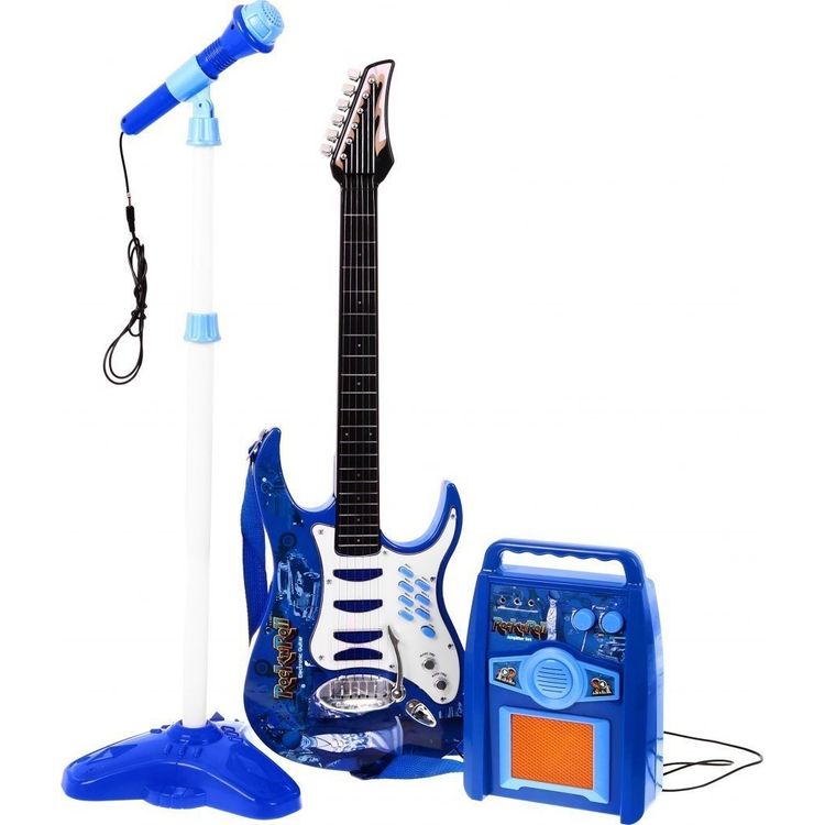 Tootefoto - Ramiz Gitara Elektryczna Wzmacniacz Niebieska