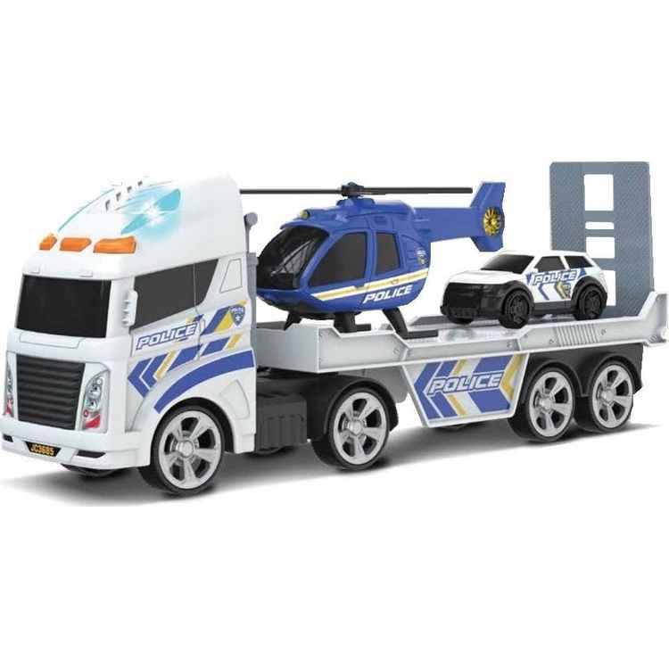 Tootefoto - Teamsterz TEAMSTERZ m ngukomplekt Politsei helikopteri transporter valguse ja heliga, keskmine