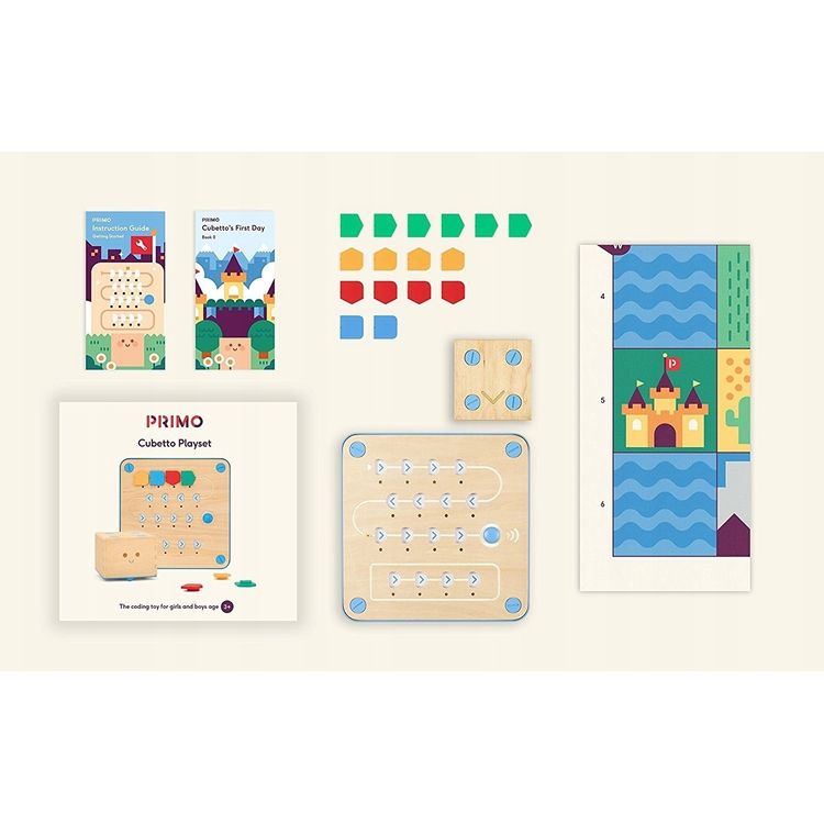 Tootefoto - Primo m nguasjad Cubetto m ngukomplekt, 3 aastat, mitmev rviline