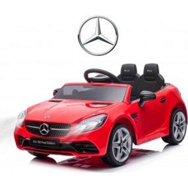 Tootefoto - Mily Milly Mally Mercedes-Benz SLC punane aku