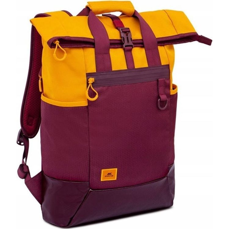 Tootefoto - Plecak turystyczny RivaCase Dijon - 25L Laptop backpack 15.6" - Burgundy red