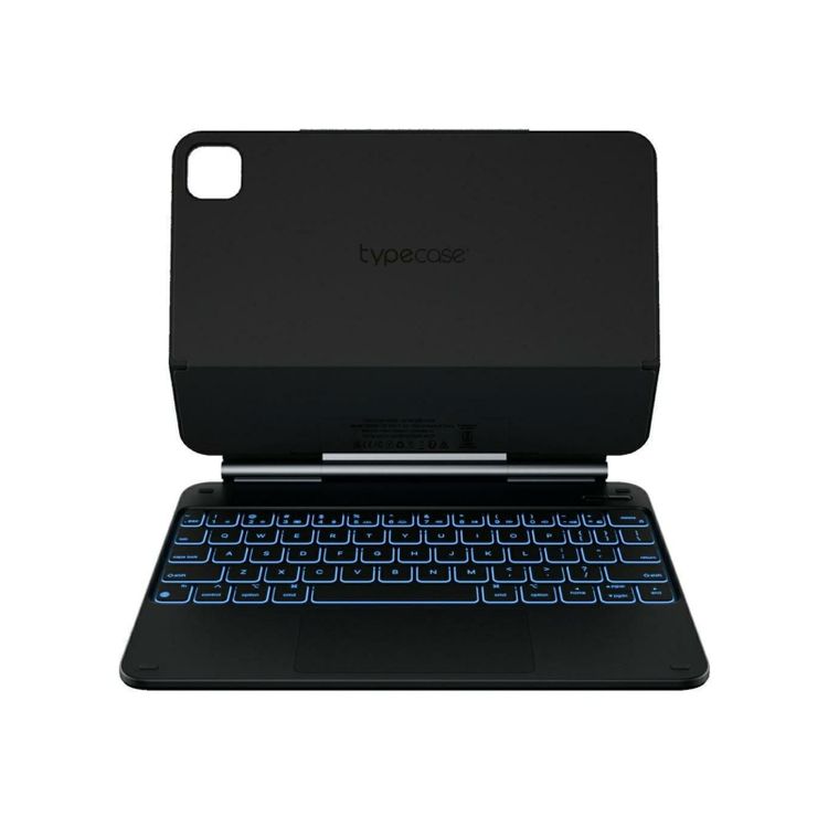 Tootefoto - TYPECASE Edge case with keyboard for iPad Air 11" 2024/2025 black