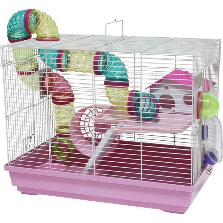 Tootefoto - Panama Pet Panama Pet klatka dla gryzoni 47x30x37 cm bia o/r owa