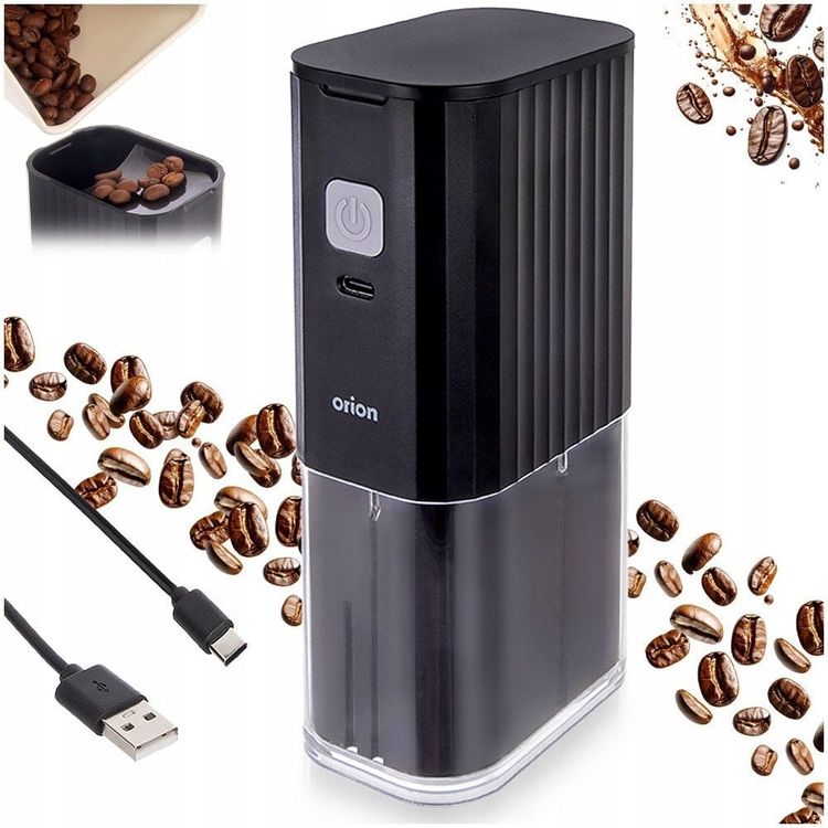 Tootefoto - M ynek do Kawy Elektryczny 16 cm USB C Regulacja Ceramiczny ORION