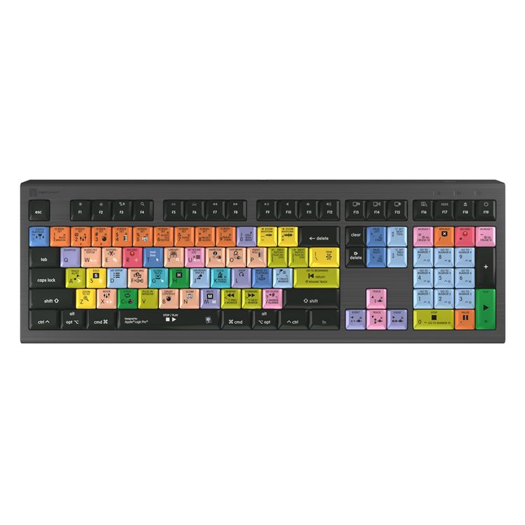Tootefoto - Logickeyboard LKB-LOGXP2-A2M-DE klaviatuur USB QWERTZ Saksa keel Must