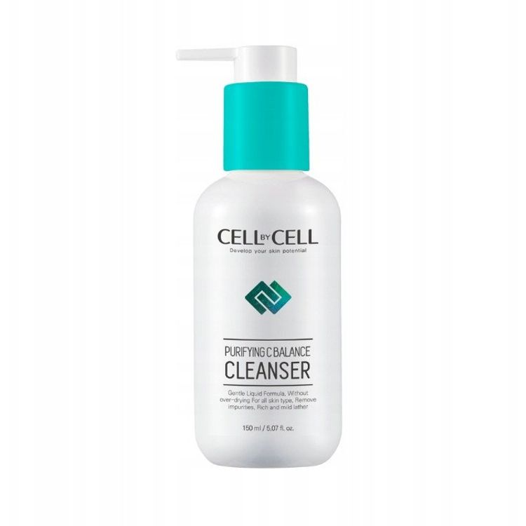 Tootefoto - Cell By Cell, Purifying C, Balances Skin, Cleansing Foam, 150 ml For Women