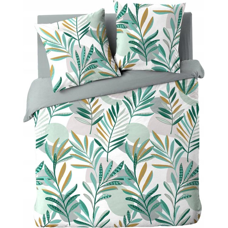 Tootefoto - Douceur d`Interieur lehemustriga voodipesukomplekt LOUNA, 240 x 220 cm