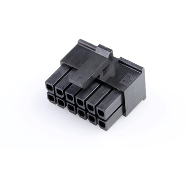 Tootefoto - Molex Socket Enclosure - Cable Total Number Of Pins 12 Contact Spacing: 3 Mm 430251200 1 Pc(S) Bag