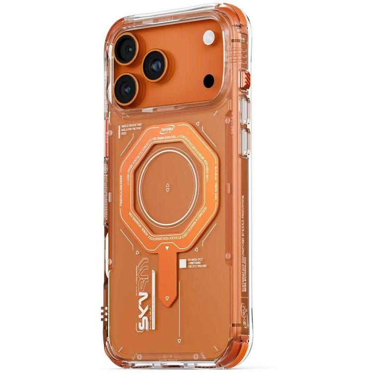 Tootefoto - Skinarma Magma mbris iPhone 17 Pro magnetilise laadimise oran ile