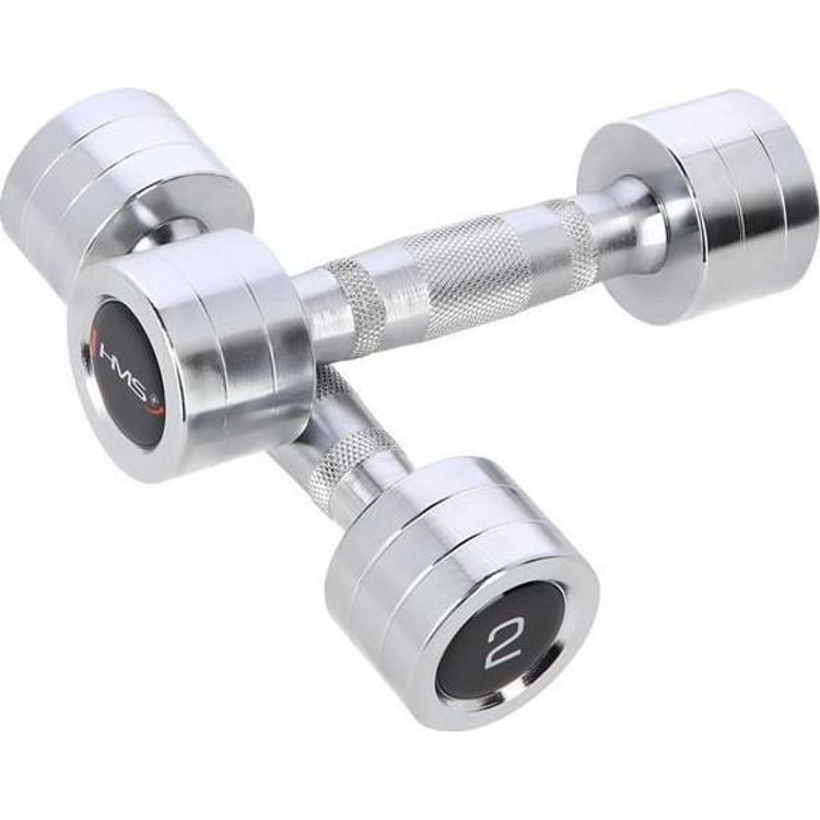 Tootefoto - HMS dumbbells CHD02 chrome-plated 2 x 2 kg