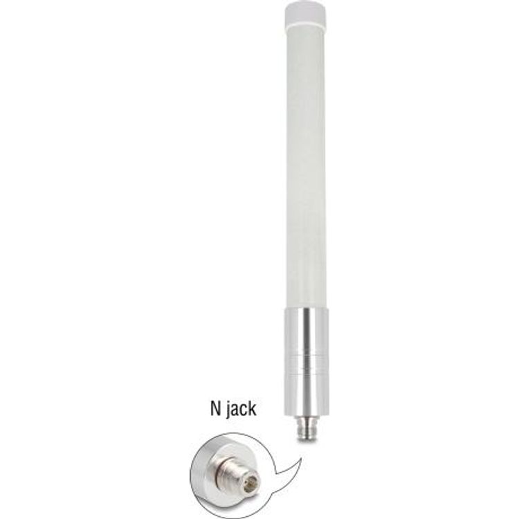 Tootefoto - Delock 12653 - Antenne 4G omnidirektional Mastmontage wei (12653)