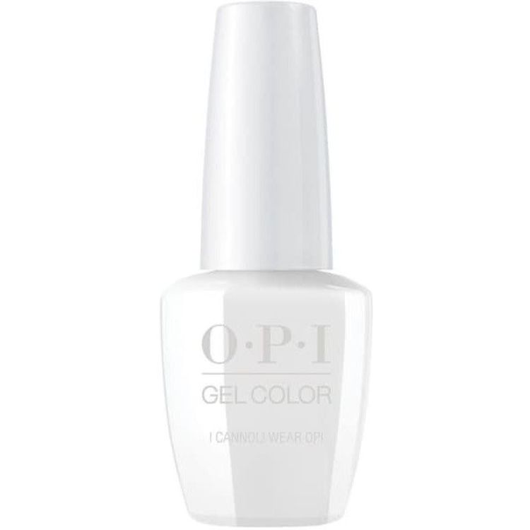 Tootefoto - OPI Opi, geelv rv, poolp siv k nelakk, I Cannoli Wear OPI, 7,5 ml * miniatuurne naistele