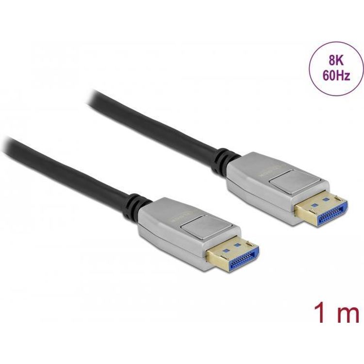 Tootefoto - DeLOCK 80265 DisplayPort-kaabel 1 m Must