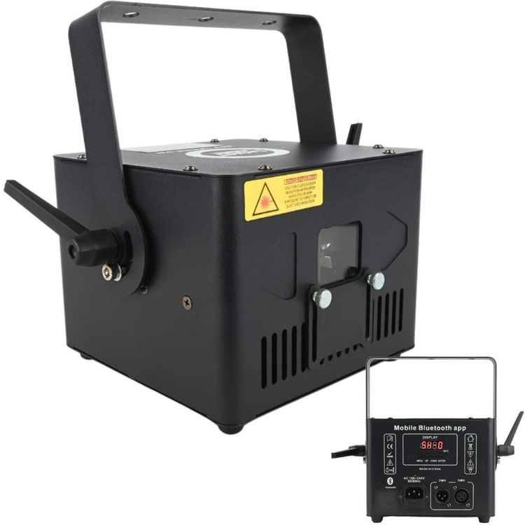 Tootefoto - LIGHT4ME APP LASER 5W RGB professionaalne Bluetooth lava laservalgustus