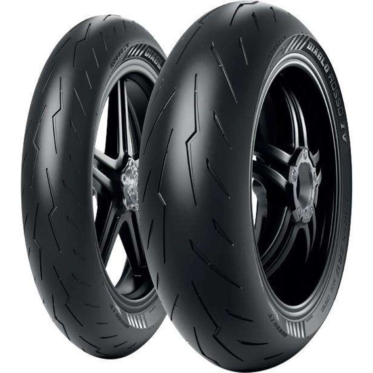 Tootefoto - 200/55ZR17 Pirelli DIABLO ROSSO IV 78W TL SPORT TOURING & TRACK Rear null