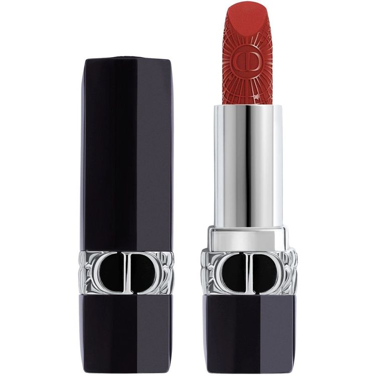 Tootefoto - Christian Dior, Couture'i v rv, samet, kreemja huulepulk, 999, korduvt idetav, 3,5 g naistele