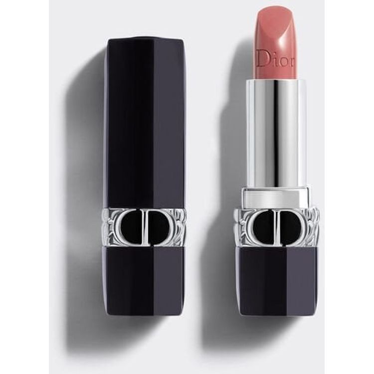 Tootefoto - Christian Dior, Dior Rouge, Jojoba, satiinviimistlus, kreemja huulepulk, 100, alasti v limus, korduvt idetav, 3,5 g naistele