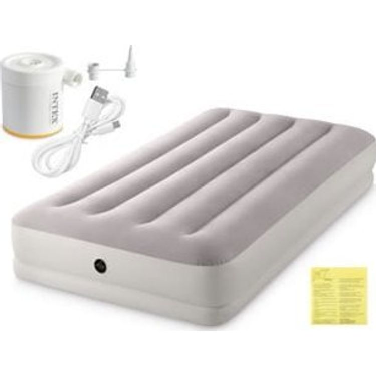 Tootefoto - INTEX KO MATERAC DMUCHANY 64177 99x191x30cm POMPKA USB