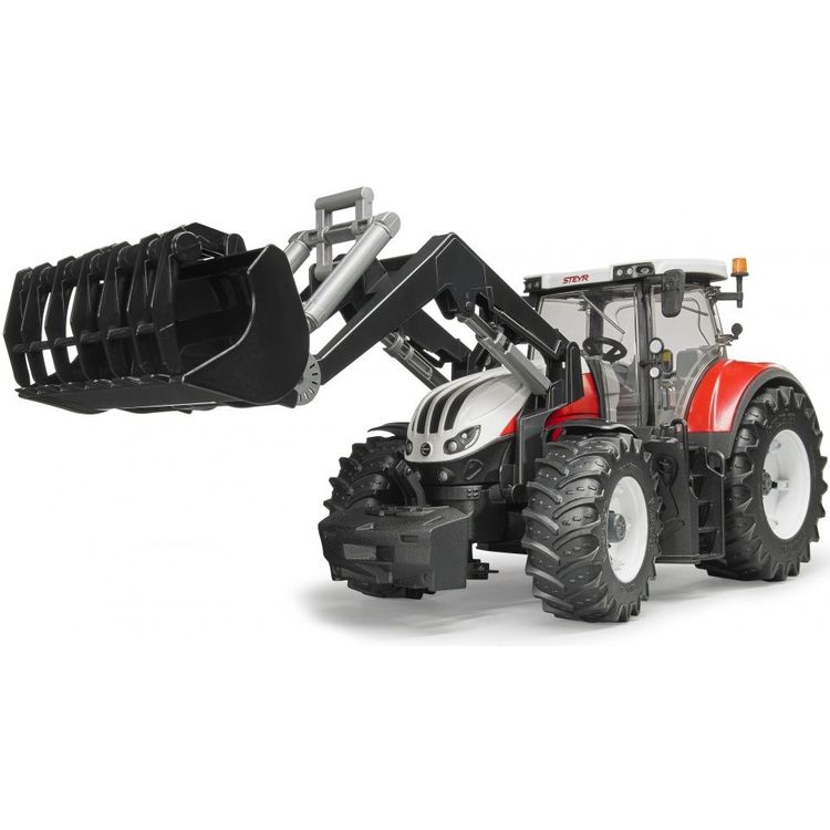 Tootefoto - Bruder Traktor Steyr 6300 Terrus CVT koos esilaaduriga (03181)