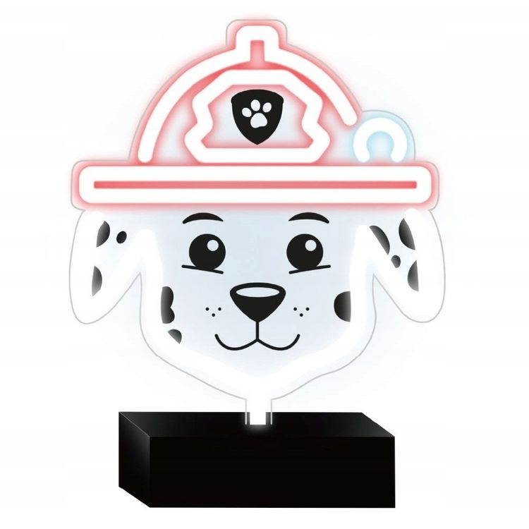 Tootefoto - PAW PATROL Led neon lamp on a stand for children Paw Patrol-Marshall 29726