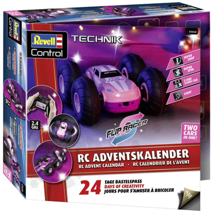 Tootefoto - Revell Control Rc Stunt Car Assembly Kits Advent Calendar