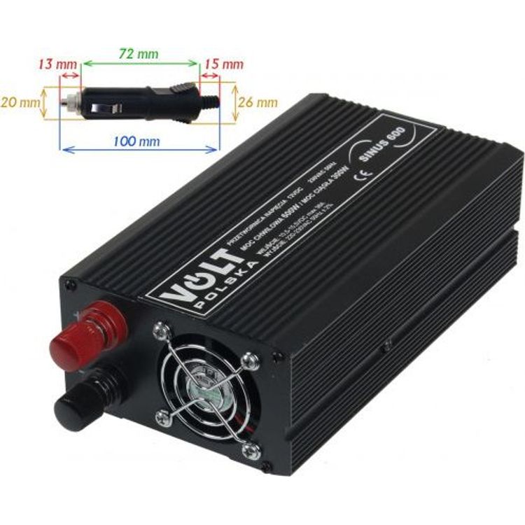 Tootefoto - Volt Sinus muundur 12V/230V 300/600W