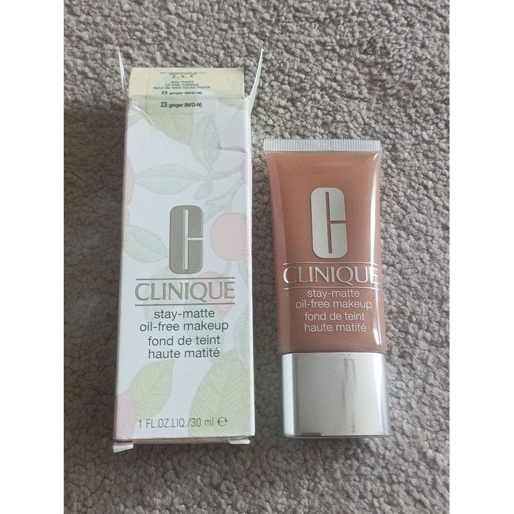 Tootefoto - Clinique Clinique, Stay-Matte meik, livaba, vedel jumestuskreem, 23, ingver, 30 ml naistele