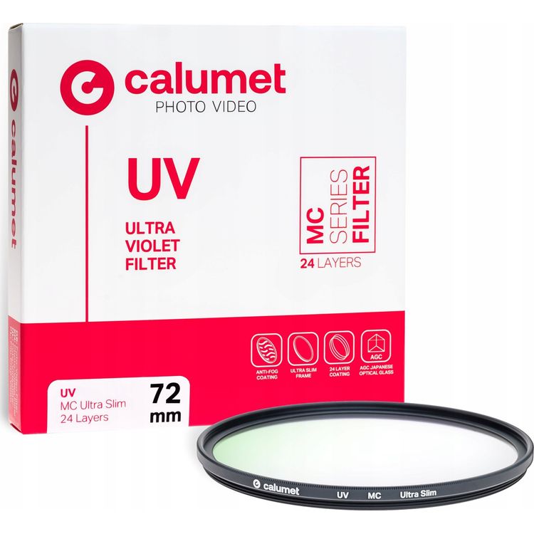 Tootefoto - Calumet filter Calumet UV filter MC 72 mm Ultra Slim 24 Layers