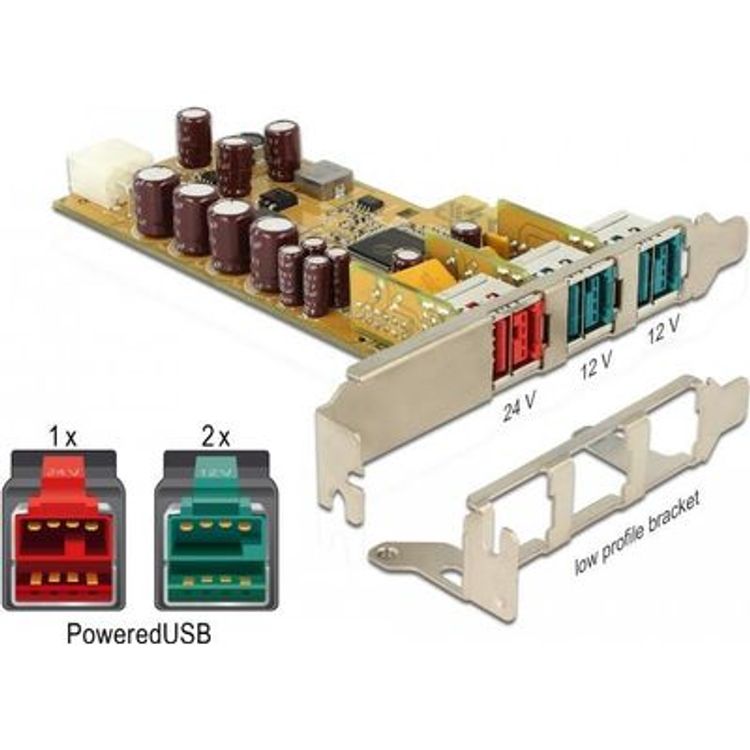 Tootefoto - DeLOCK 89655 liidesekaart/adapter Sisemine USB 2.0