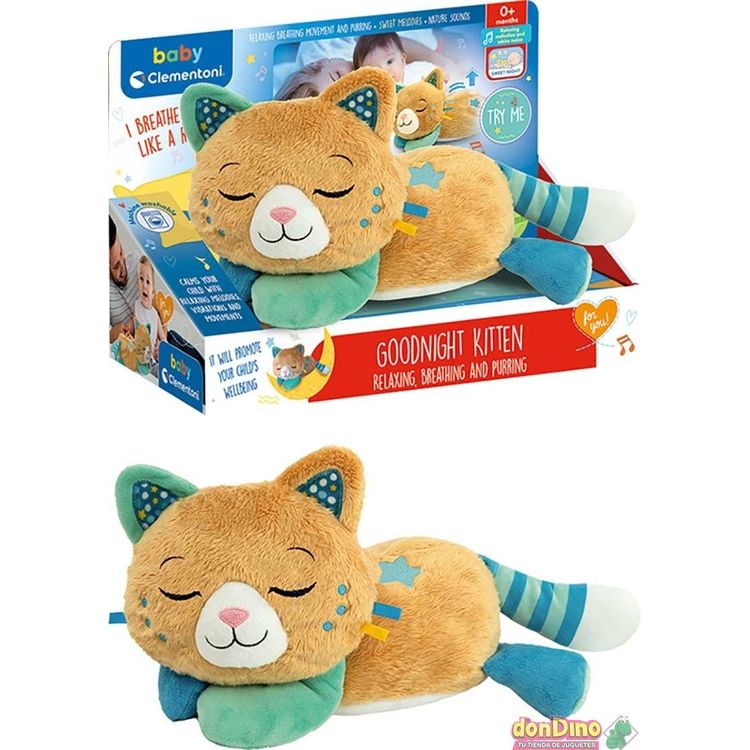 Tootefoto - TOY BREATHING KITTEN 17969