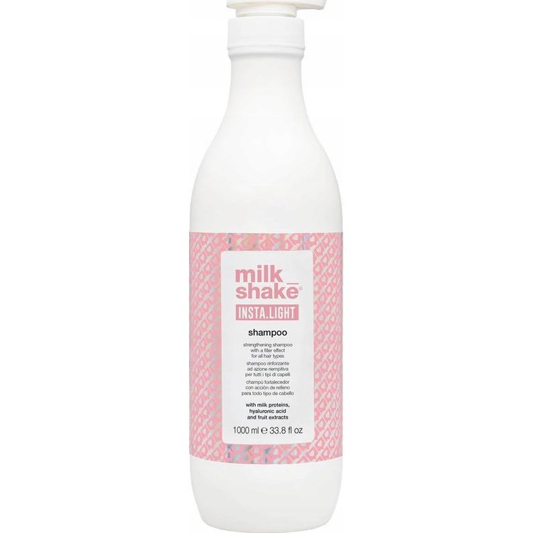 Tootefoto - Piimakokteil Milk_Shake Insta.Light amp nas - Posiluj c ampon pro v echny type vlas - 1000 ml