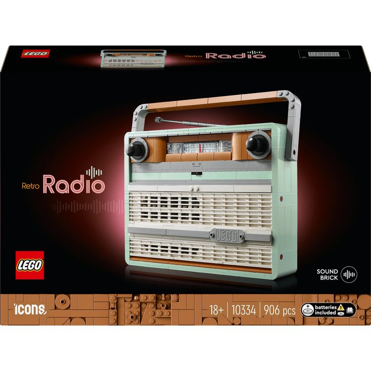 Tootefoto - LEGO ICONS 10334 Retro Radio